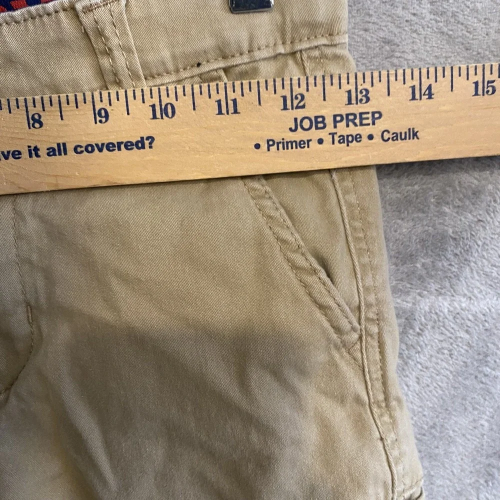 Levi's Boys 10 Cargo Shorts Khaki Casual Pockets Adjustable Waist